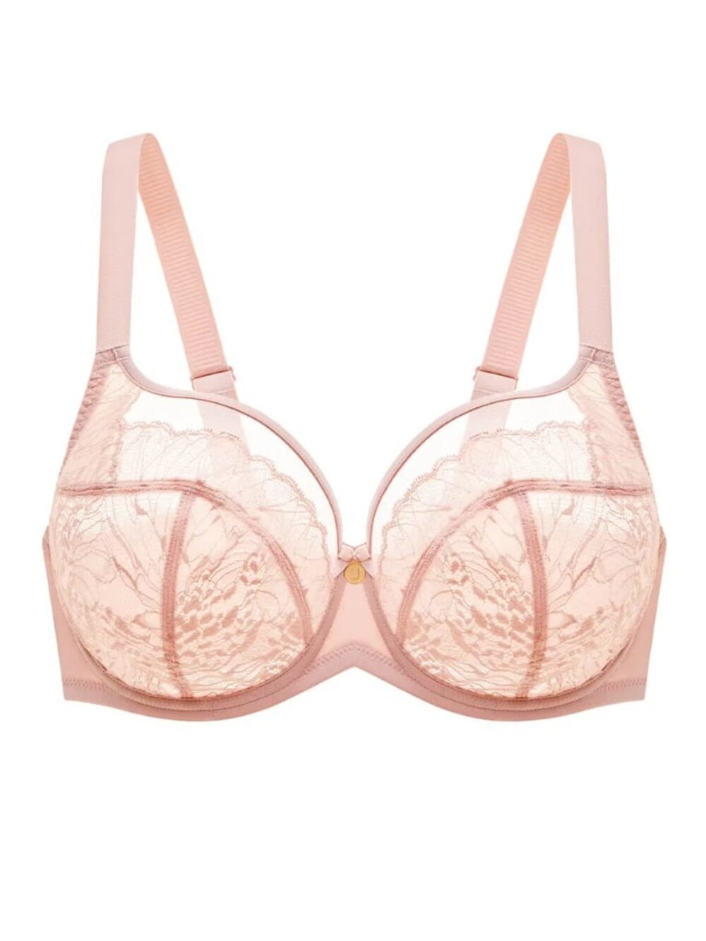 Understance 34K US 34H UK Anya light pink bra